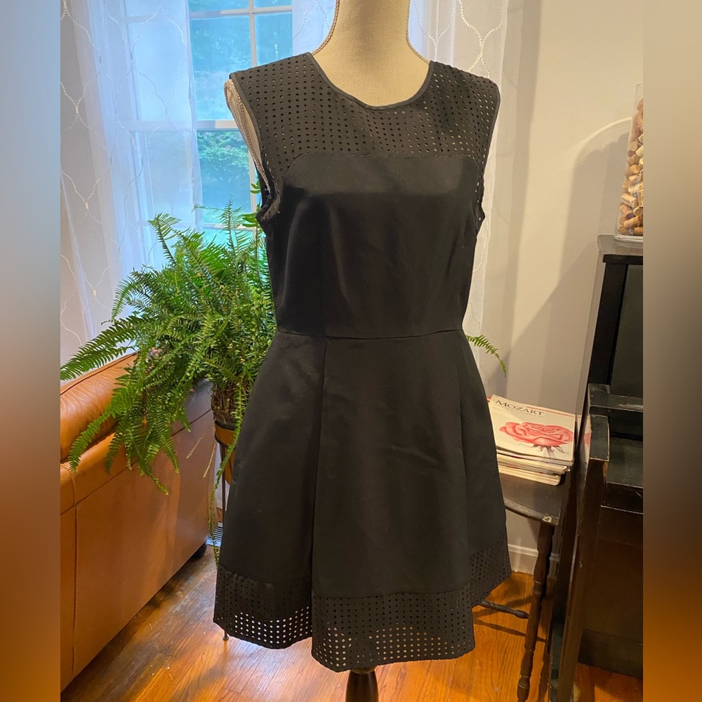 NWT J Crew Black Cocktail Dress, size 8